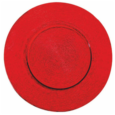 Glasteller Red | rund Ø 33 cm