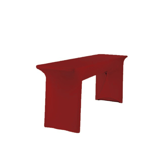 21373-eventtool24-Hussen für Festzeltgarnituren-Tischhusse Creative rot | 50 x 220 cm