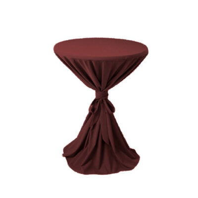Stehtischhusse Royal bordeaux