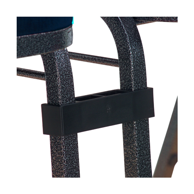 32109-eventtool24-Stühle Zubehör-Reihenverbinder für Bankettstuhl kurz 6 cm