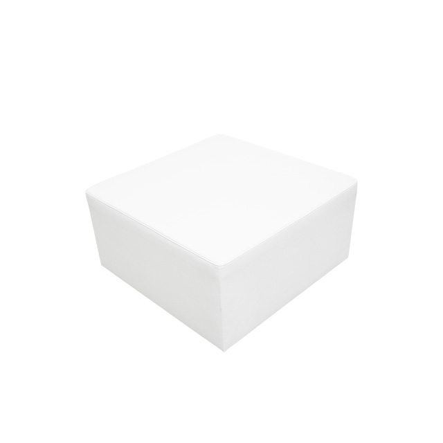 32158-eventtool24-Lounge WHITE-Mega Cube weiß 80 cm