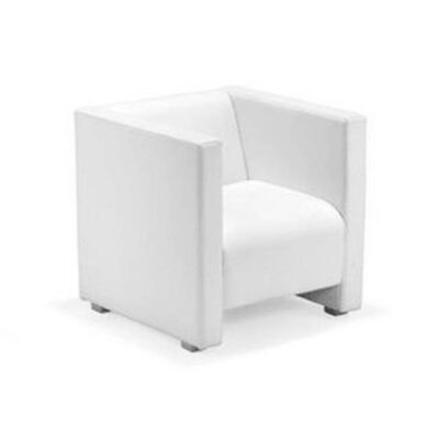 Ledersessel White Lounge