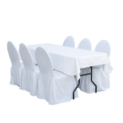 Bankettmöbel-Set „6“ | inkl. Tischwäsche