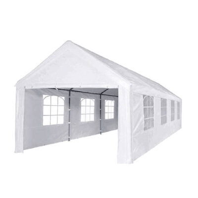 Partyzelt weiß | 3 m x 6 m